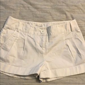 Express Size 0 White Shorts